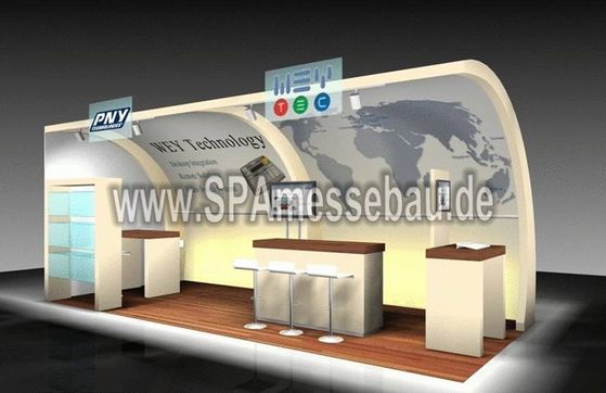 SPA Messebau Systemstände 3D Visualisierung