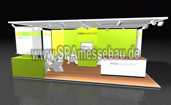 SPA Messebau Systemstände 3D Visualisierung